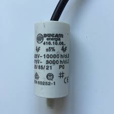 4uF Motor Run Capacitor 450V Twin Cable 