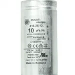 Motor Run Capacitor Ducati 10uF Tag Metal Case