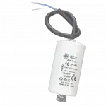 16uF Motor Run CapacitorsTwin Lead 240v-475v pf
